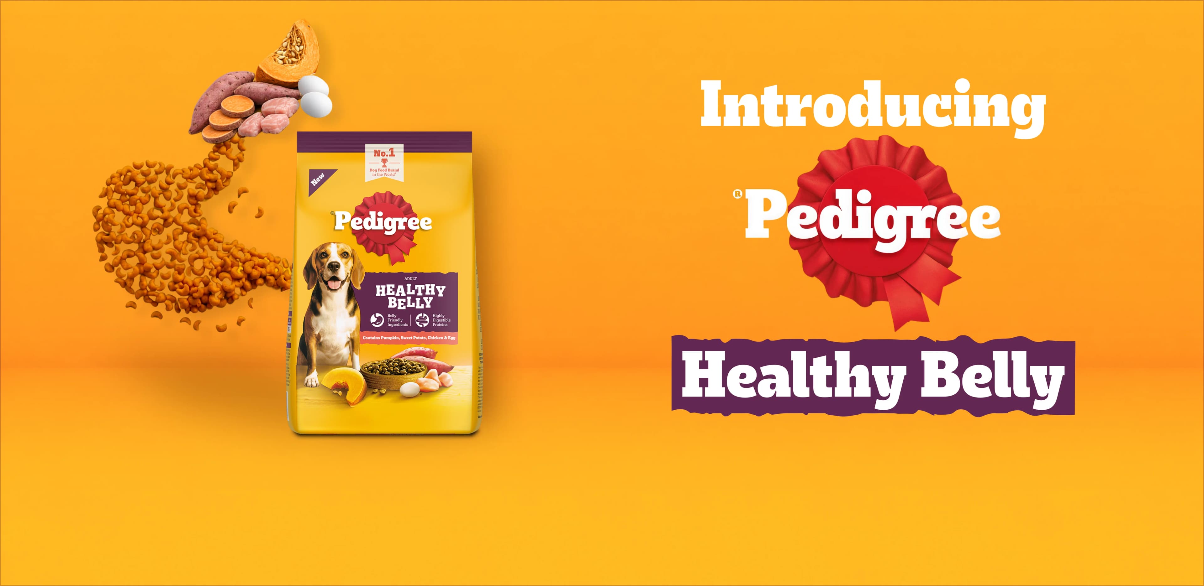 NEW Pedigree Healthy Belly